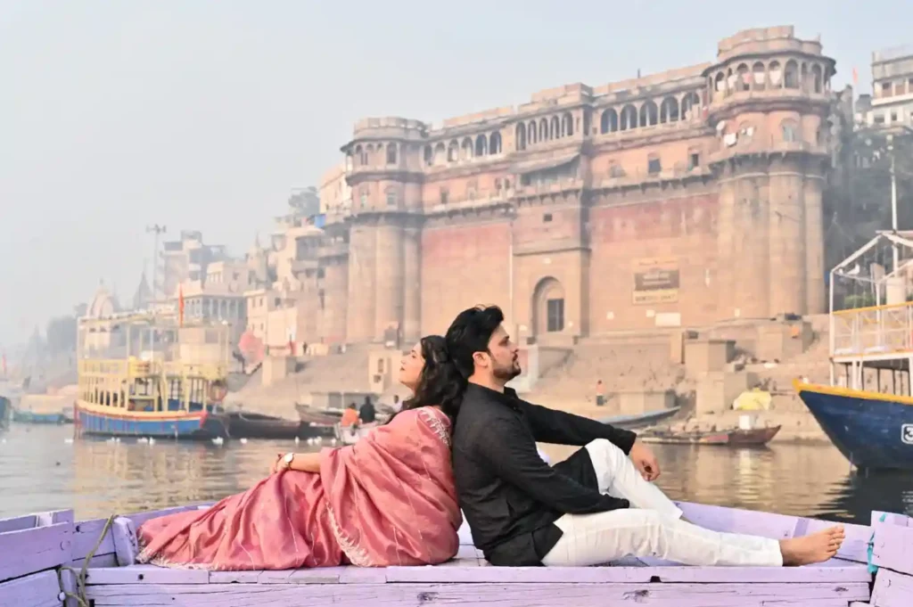 stunning pre wedding shoot in varanasi