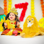 navratri baby girl photoshoot ideas