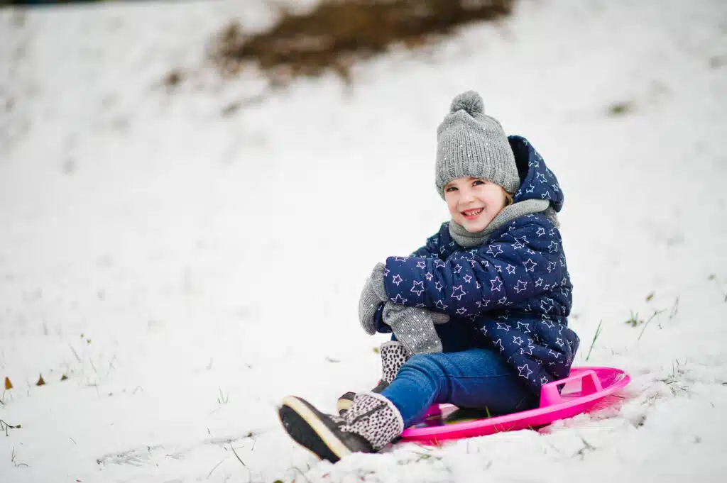 ideas for baby shoot in winter by ChitraGeek Studios