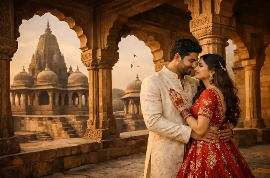 Poses for Pre-Wedding Photoshoot in Lucknow