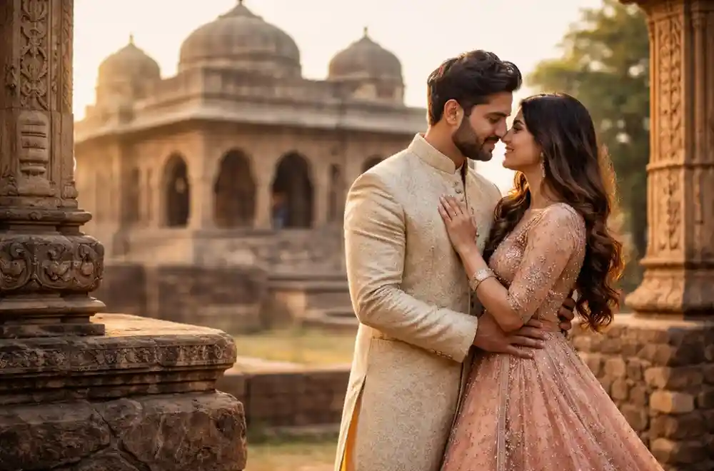 Best Poses for Pre-Wedding Photoshoot in Lucknow