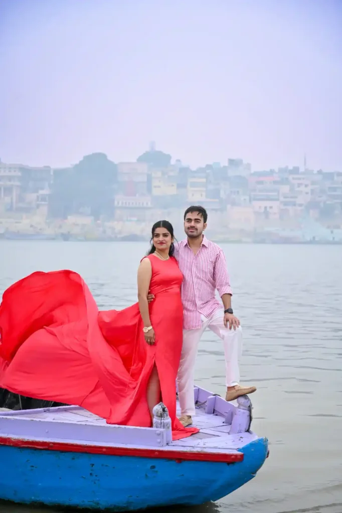 Pre wedding shoot in banaras