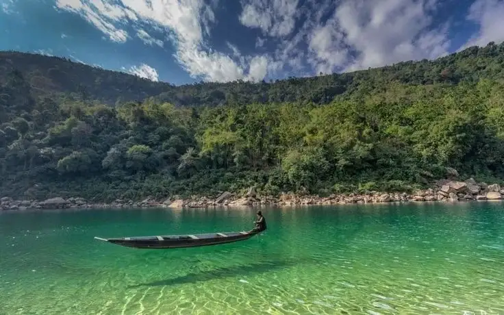 Dawki River in meghalaya