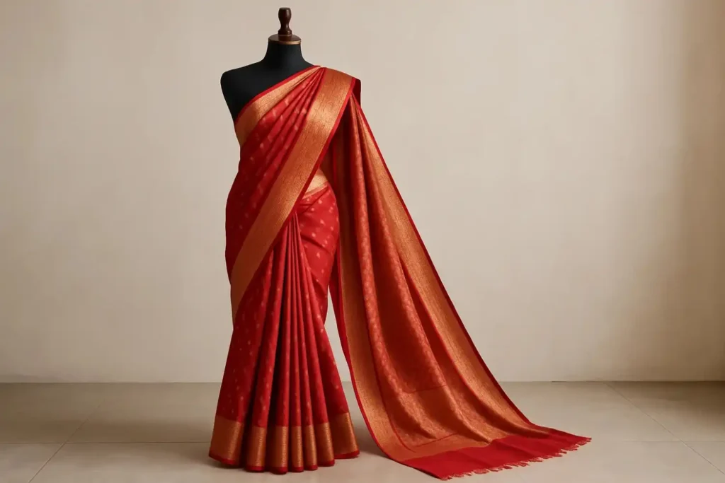 Saree on a Mannequin