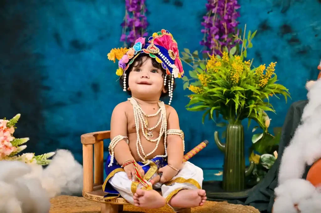 Baby Janmashtami Photoshoot