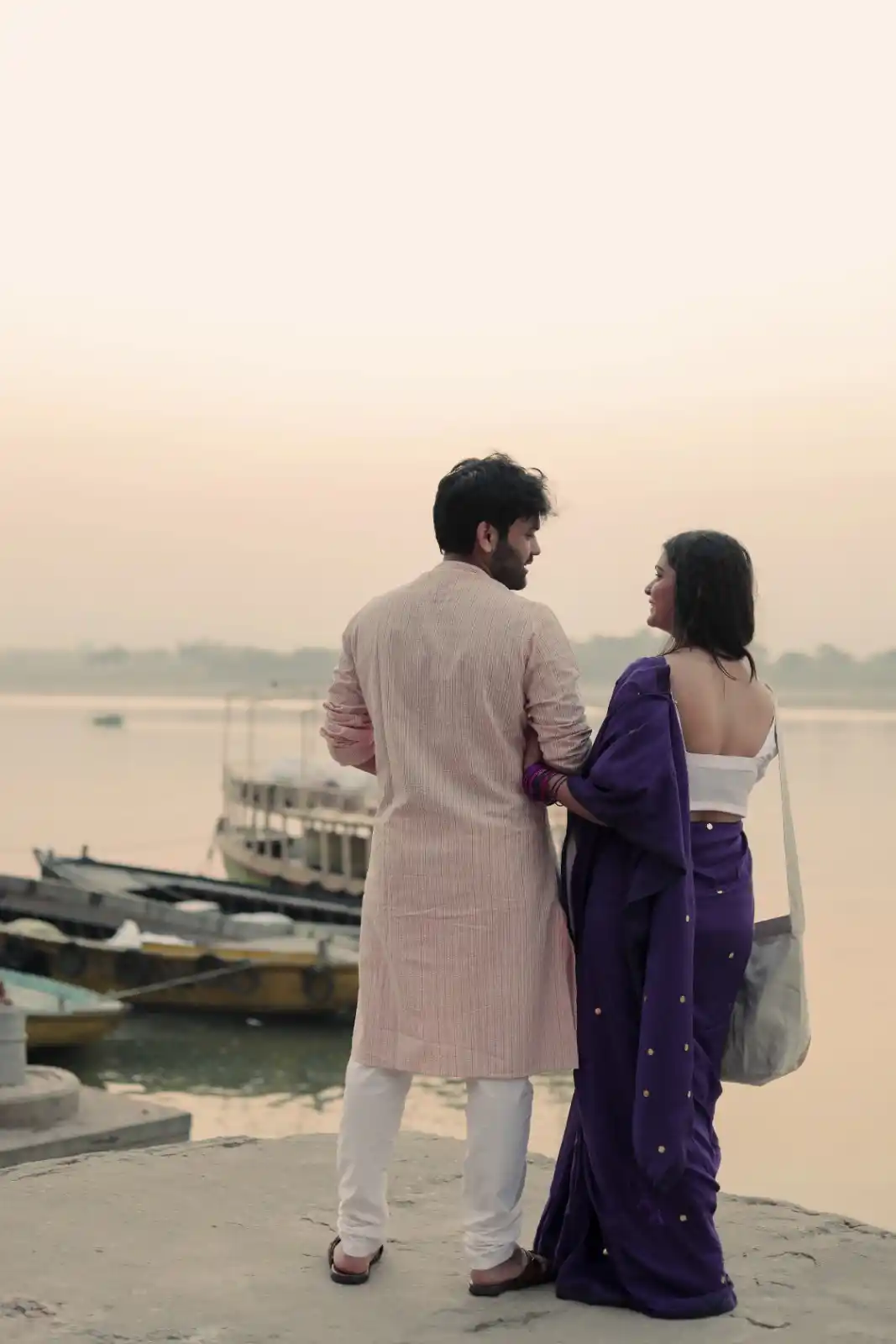 Pre wedding shoot in banaras