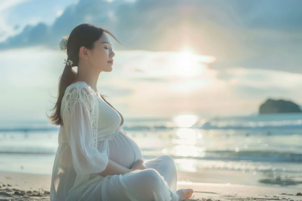 Beach Maternity Photoshoot Ideas in goa