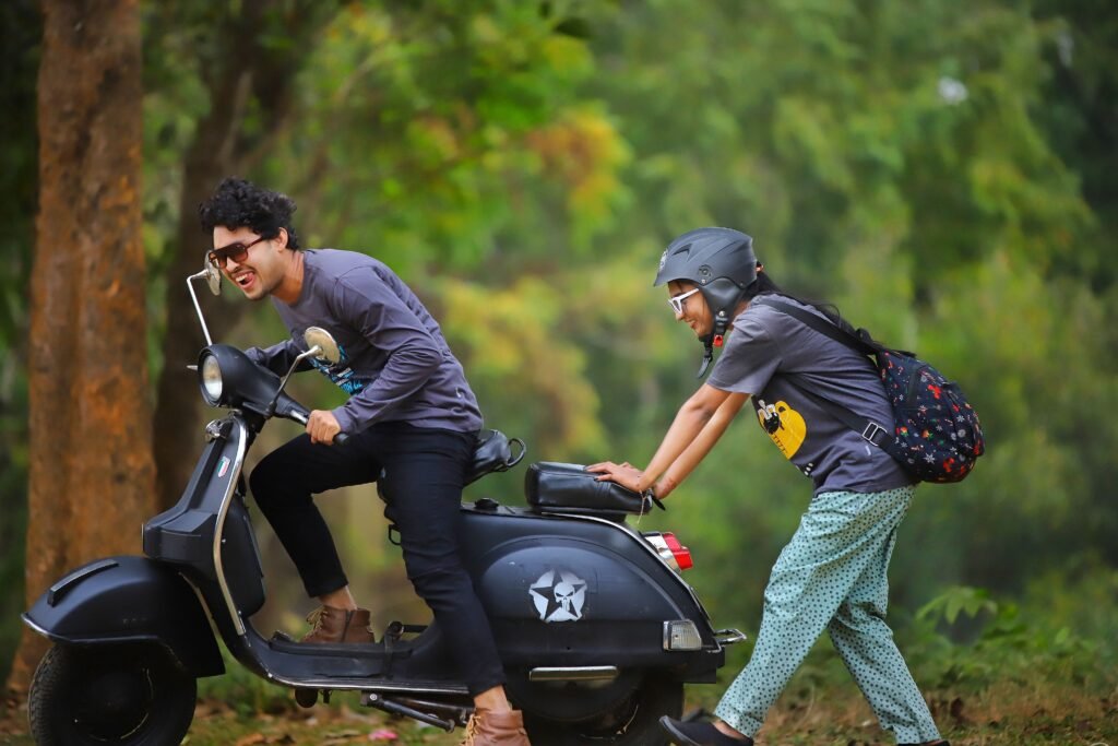 scooter photoshoot