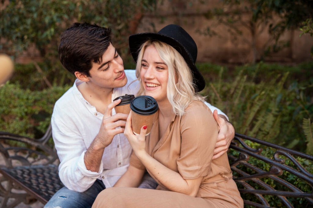 coffee shoot for couples