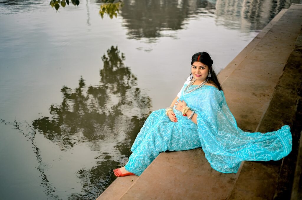 Pre-Wedding Photoshoot in Varanasi covering couple portraits and location frames by ChitraGeek Studios