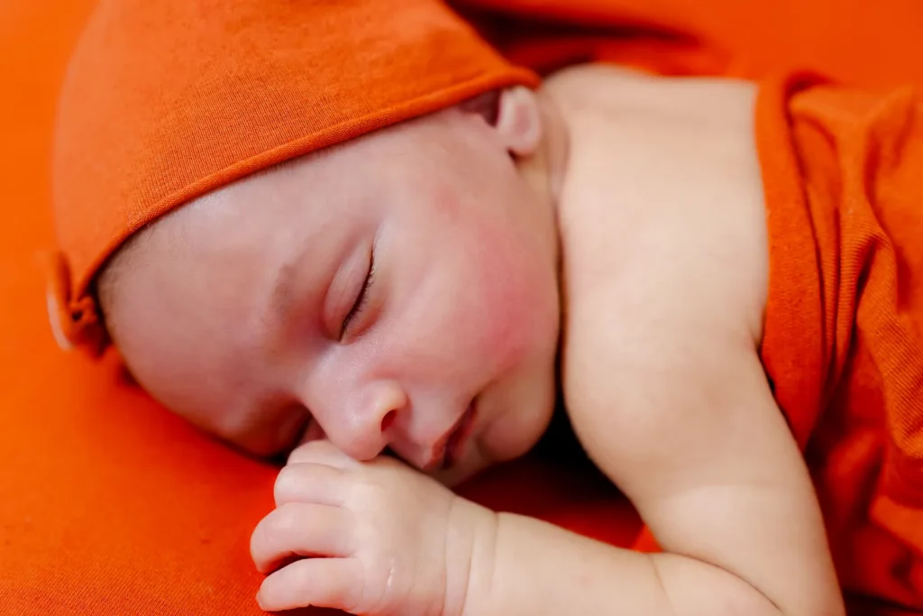 Baby Photoshoot in Varanasi favouring natural expressions over posed setups by ChitraGeek Studios