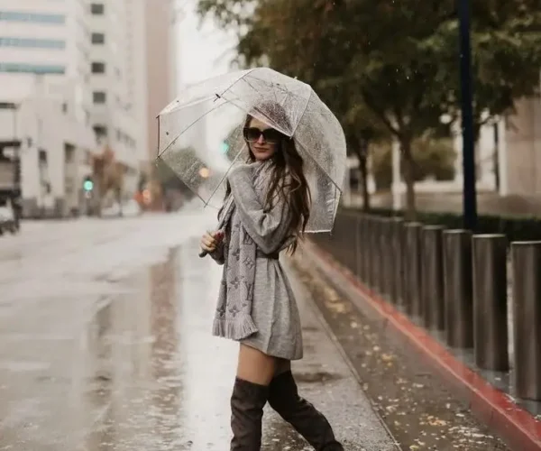 Rainy Day Fashion Shoot